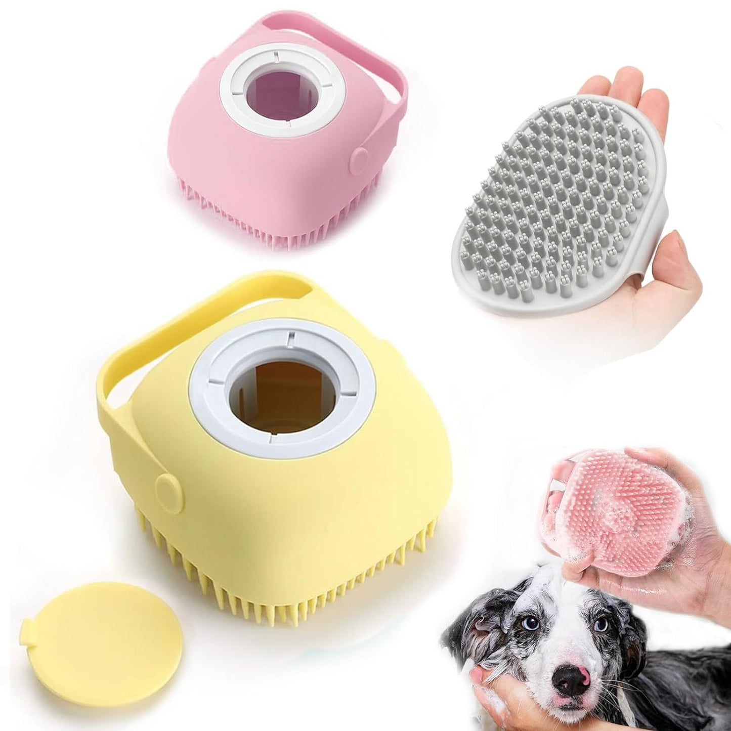 Silicone Pet Grooming Brush