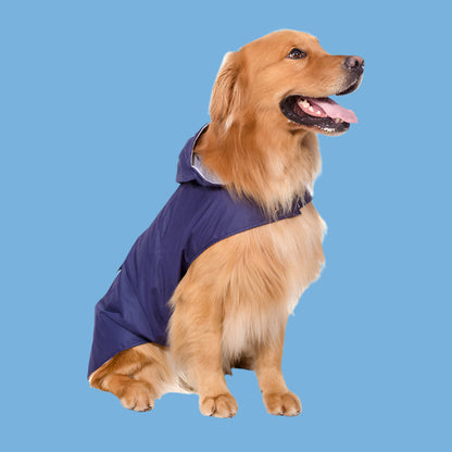 Reflective Waterproof Pet Raincoat