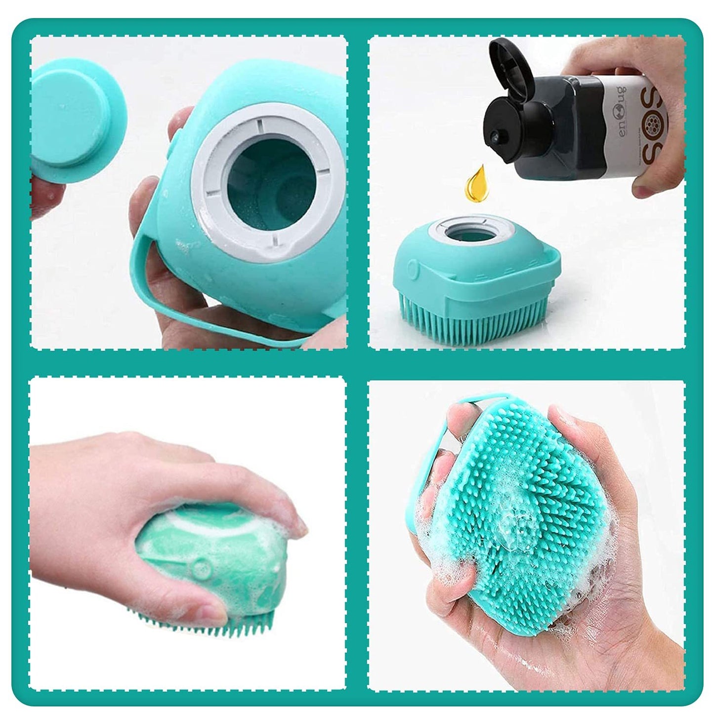 Silicone Pet Grooming Brush