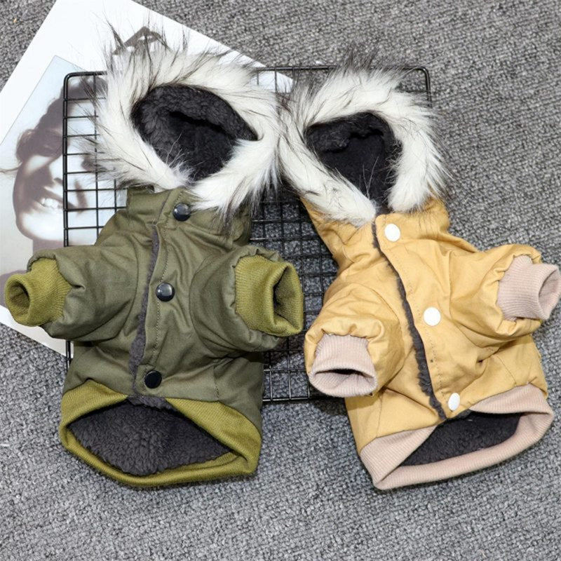 Ultra-Warm Fleece Pet Outfit