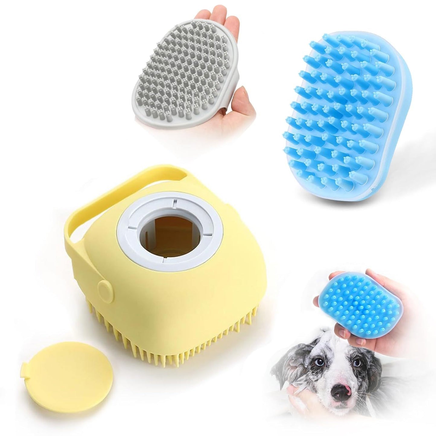 Silicone Pet Grooming Brush