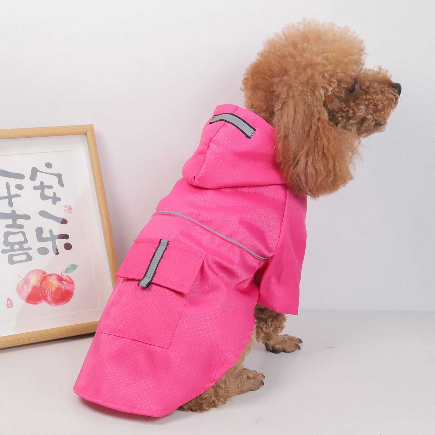 Dog Raincoat Reflective Waterproof Snowproof Pet Coat For Small Puppy Cats Raincoat Pets Supplies