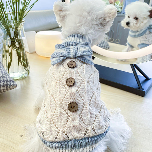 Elegant Bowknot Knit Sweater