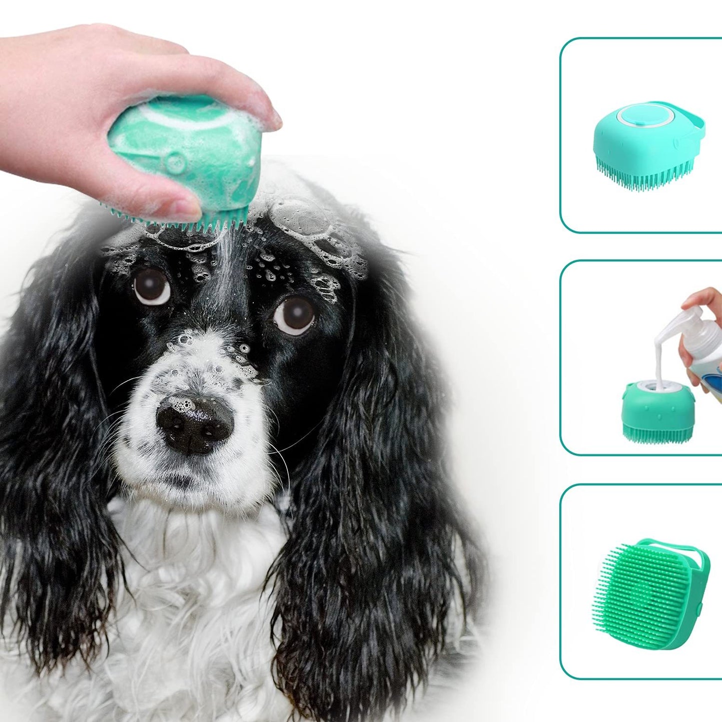 Silicone Pet Grooming Brush