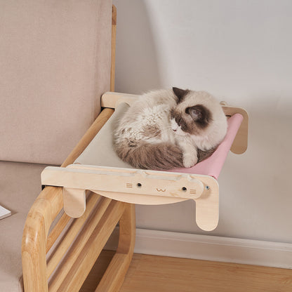 Premium Solid Wood Pet Bed